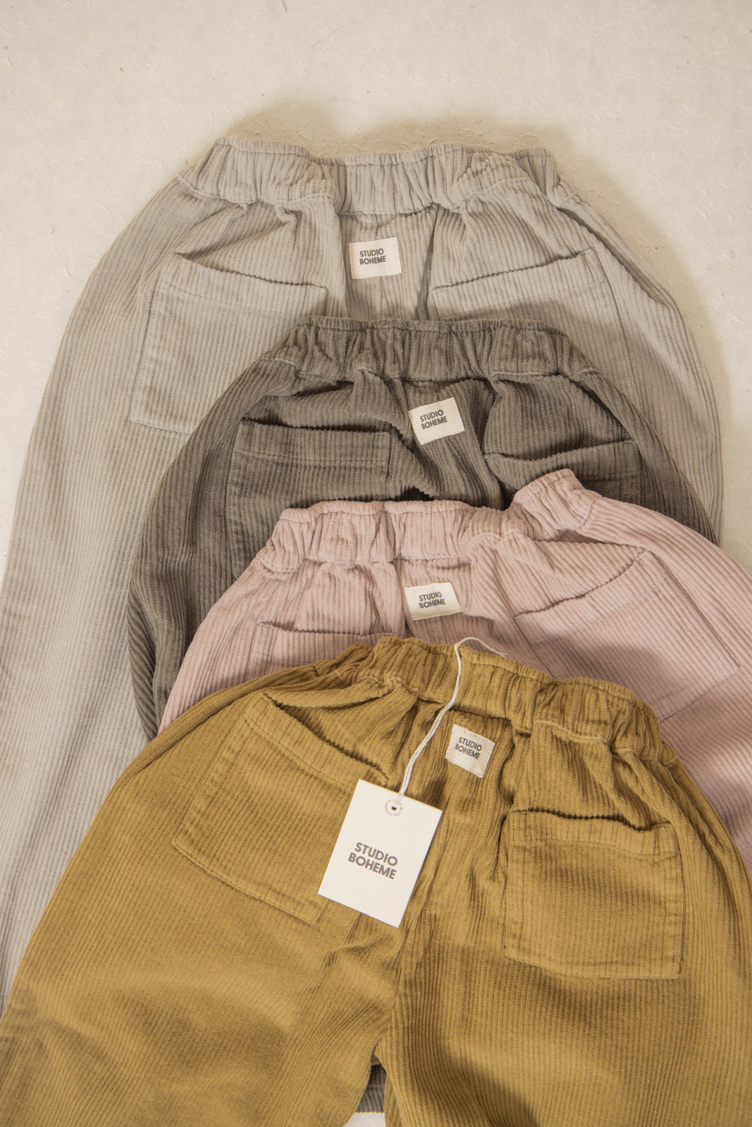 STUDIO BOHEME PARIS> CARROT PANTS - GREY