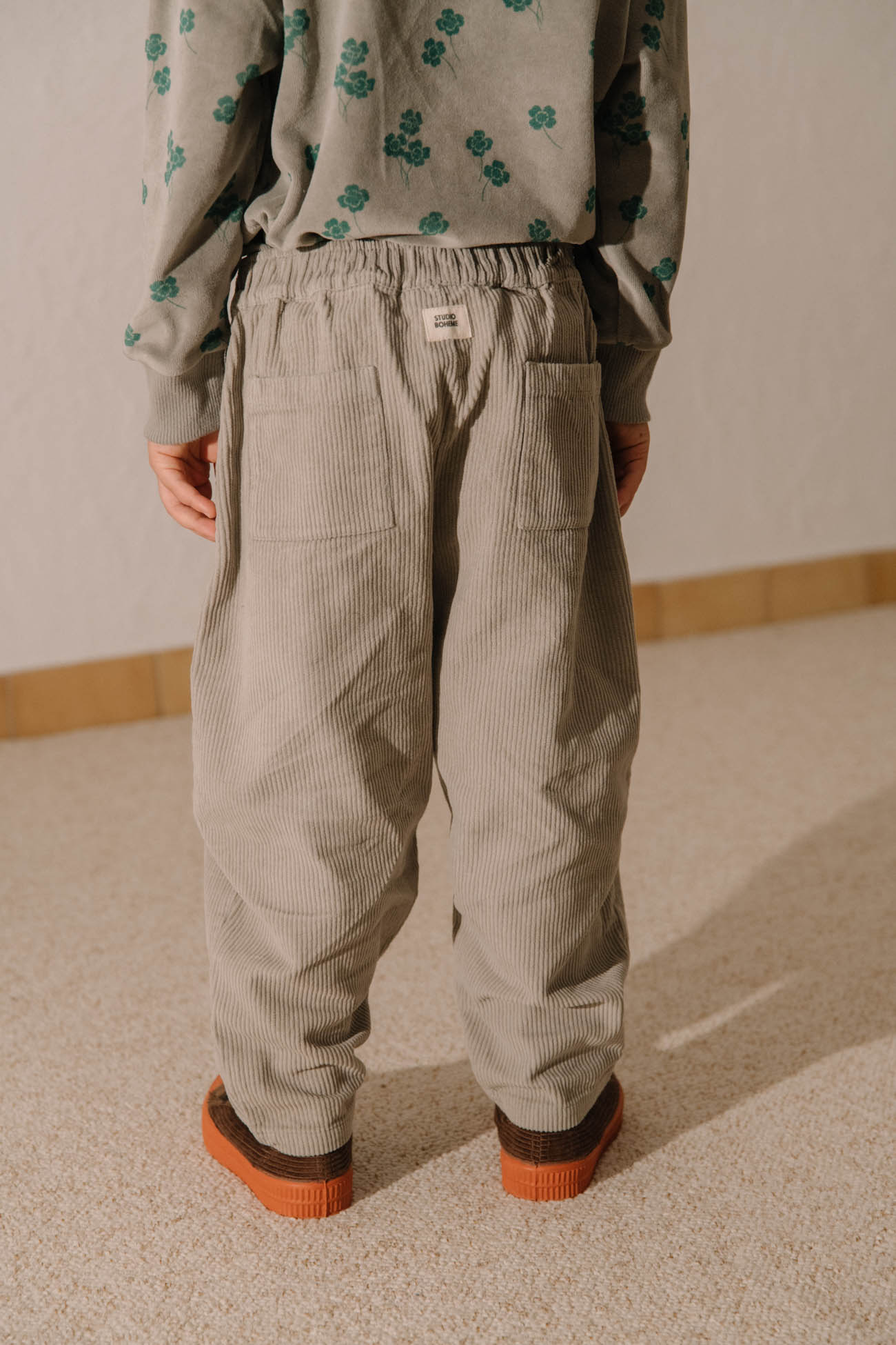 STUDIO BOHEME PARIS> CARROT PANTS - GREY