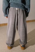 Load image into Gallery viewer, <STUDIO BOHEME PARIS> PORGY PANTS - GREY FLANNEL

