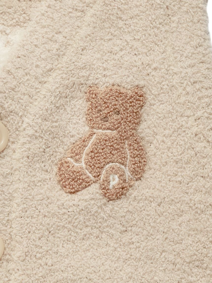 <gelato pique> BABY POWDER BEAR VEST