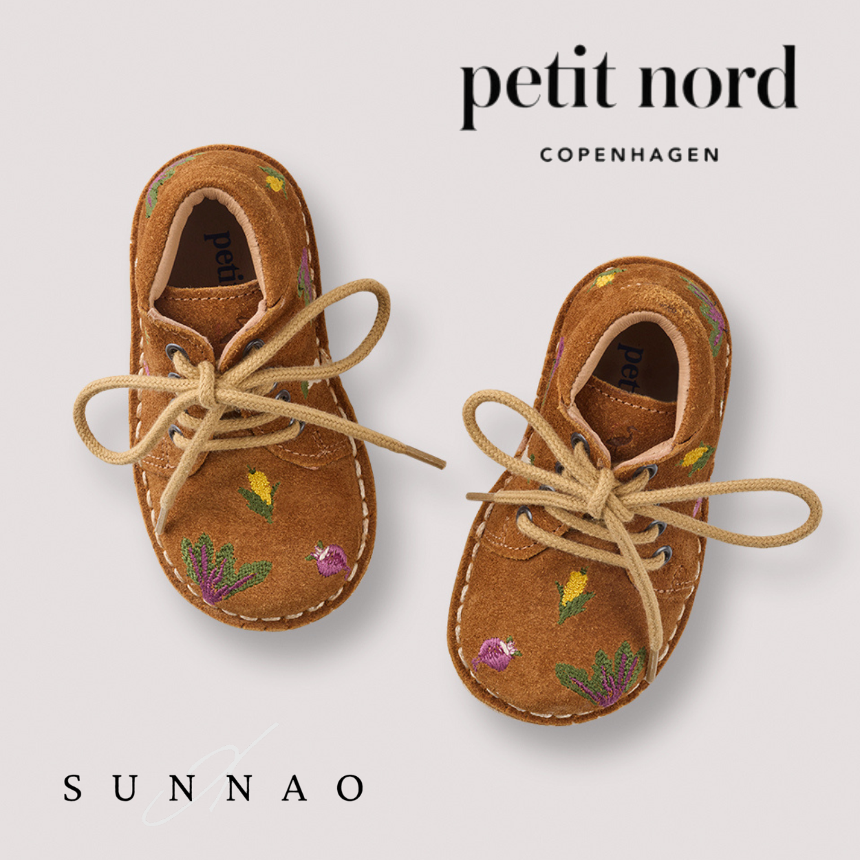 <Petit Nord> Classic Boot Autumn Harvest - Chestnut Suede