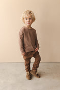 Gallery viewerに画像を読み込む, <Phil&Phae>Twill fold over chino - Sepia brown（18M-8Y）
