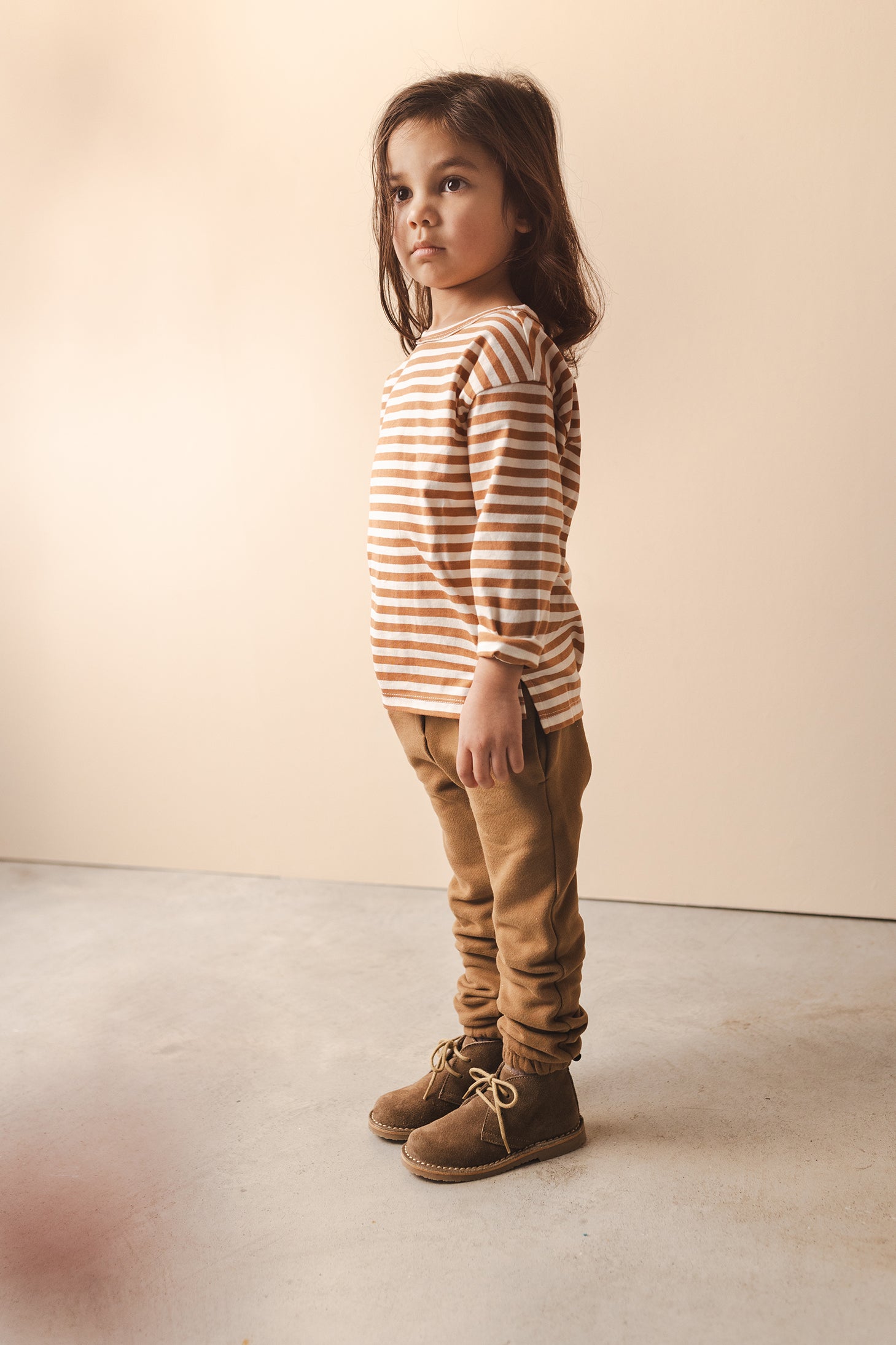 <Phil&Phae>Oversized tee l/s stripes（18M-6Y）