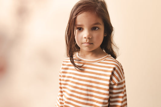 <Phil&Phae>Oversized tee l/s stripes（18M-6Y）