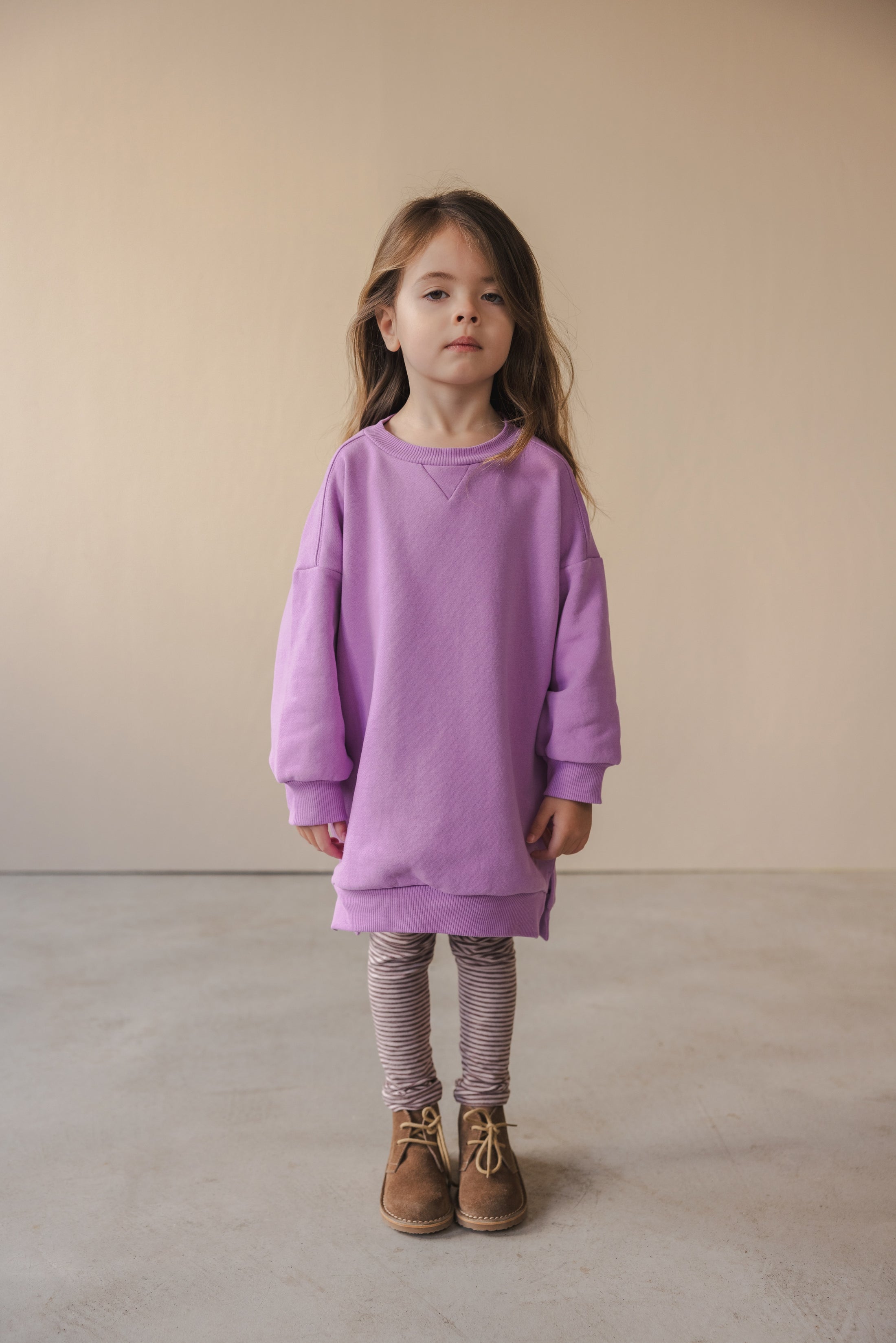 <Phil&Phae> Leggings stripes - chocolate stripes