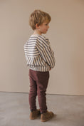 Gallery viewerに画像を読み込む, <Phil&Phae> Sweater slub stripes - graphite stripes
