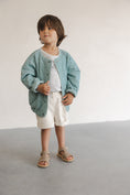 Gallery viewerに画像を読み込む, <Phil&Phae>Undyed twill shorts - natural（2-8Y）
