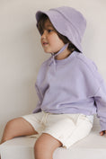 Gallery viewerに画像を読み込む, <Phil&Phae>Undyed twill shorts - natural（2-8Y）
