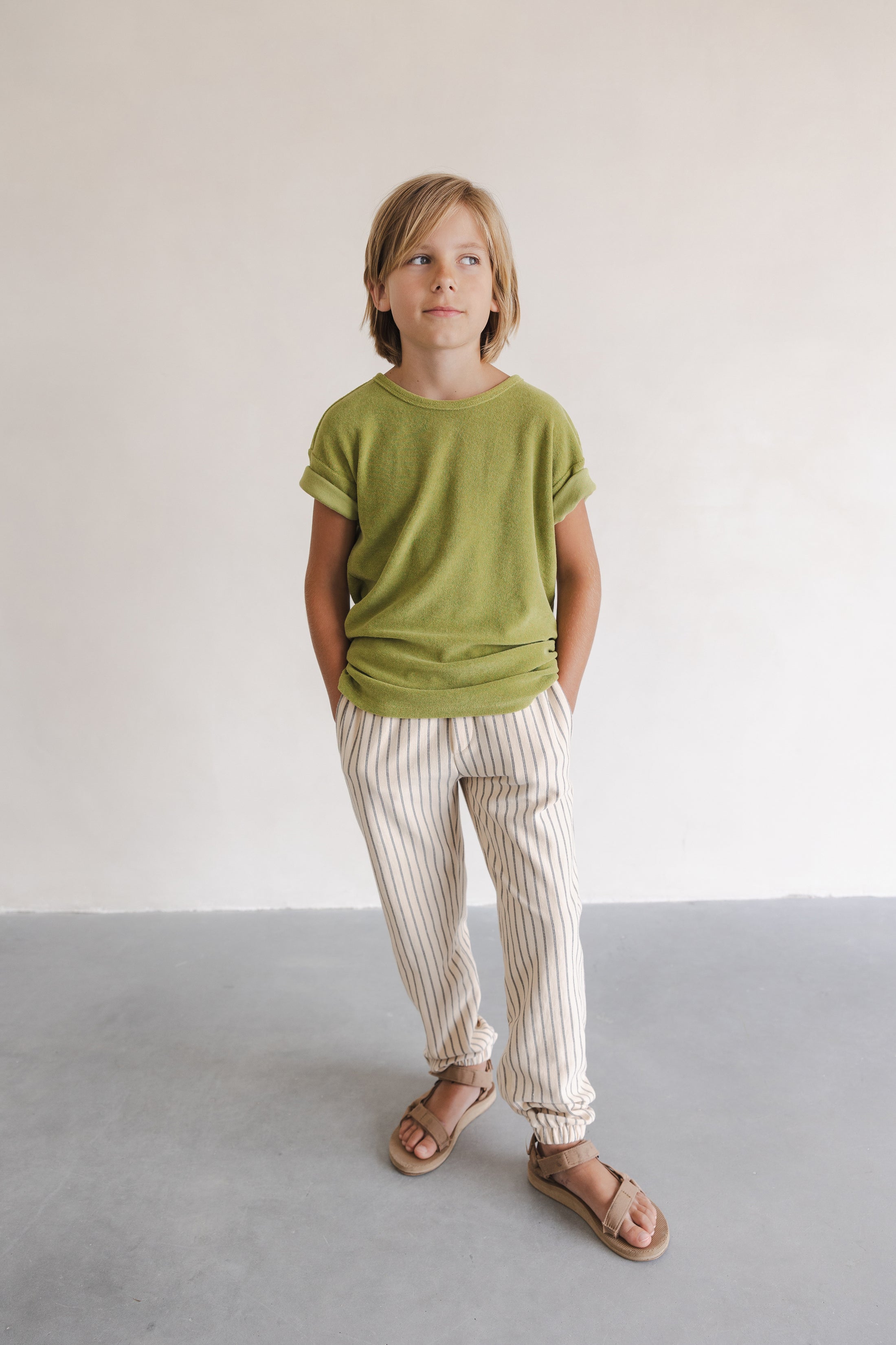 <Phil&Phae>Frotte' oversized tee（18M-8Y）