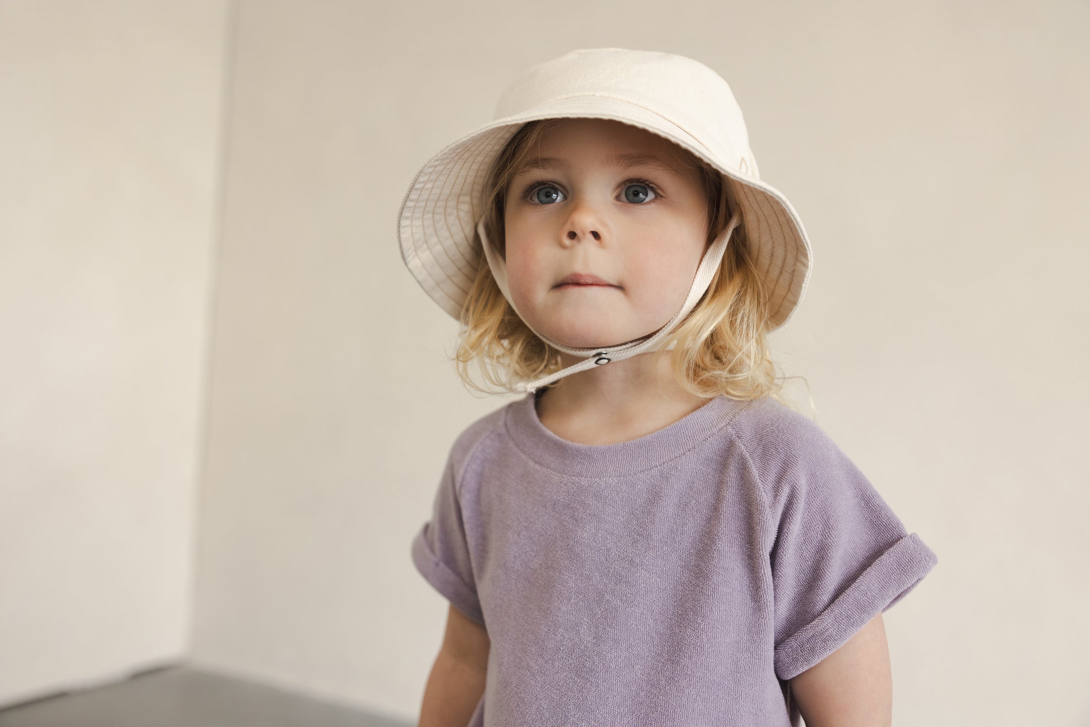 <Phil&Phae>Undyed bucket hat（0-10Y）