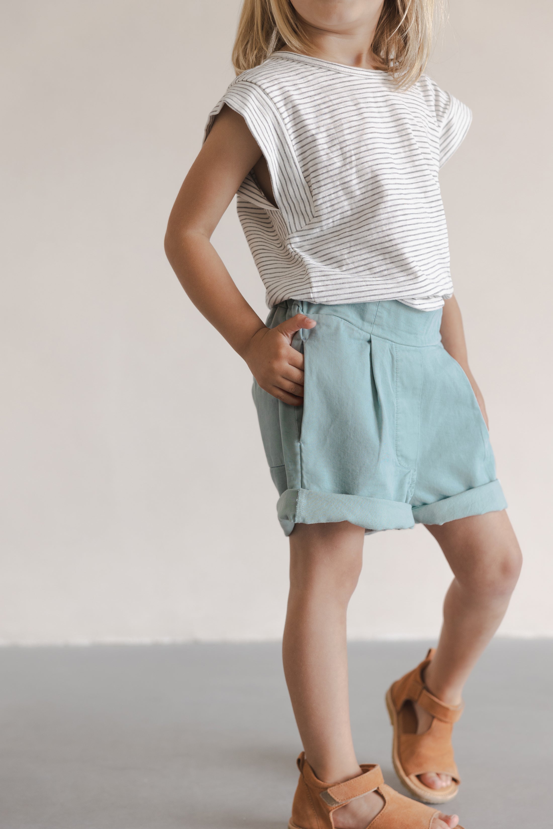 <Phil&Phae>Boxy tee（2-8Y）