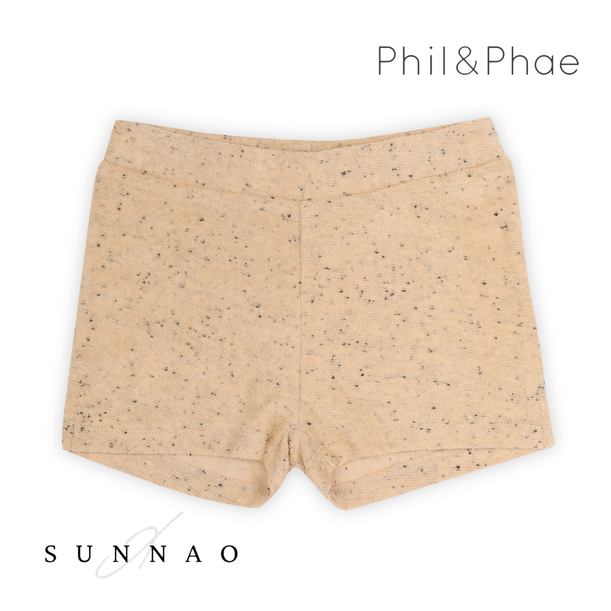 <Phil&Phae>Frotté shorts speckles - beach