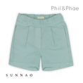 Gallery viewerに画像を読み込む, <Phil&Phae>Twill loose shorts
