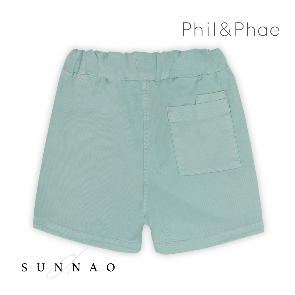 <Phil&Phae>Twill loose shorts