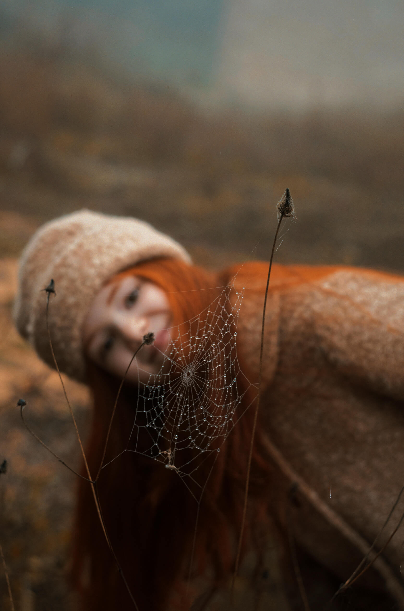 <Popelin> Mod.64.3 - Camel faux fur Russian hat　
