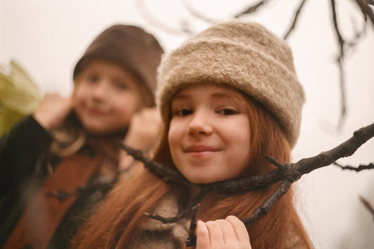 <Popelin> Mod.64.3 - Camel faux fur Russian hat　