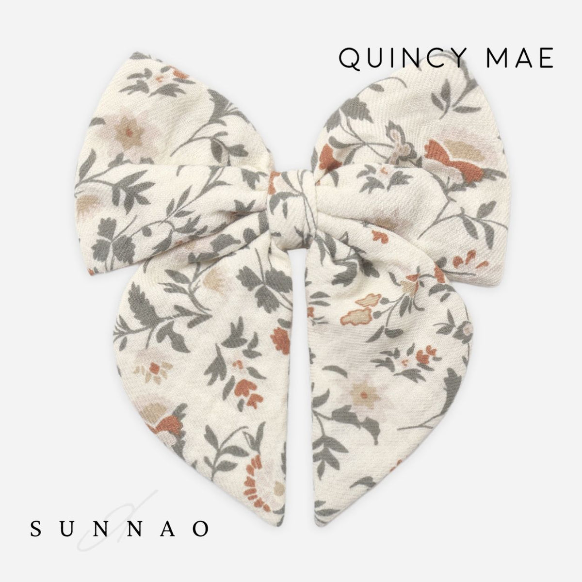 <Quincy mae> BOW HOLIDAY FLORAL　
