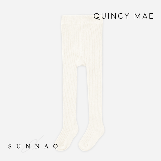 <Quincy mae> TIGHTS NATURAL　
