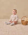 Gallery viewerに画像を読み込む, <Quincy mae> BUBBLE KNIT CARDIGAN NATURAL CONFETTI　
