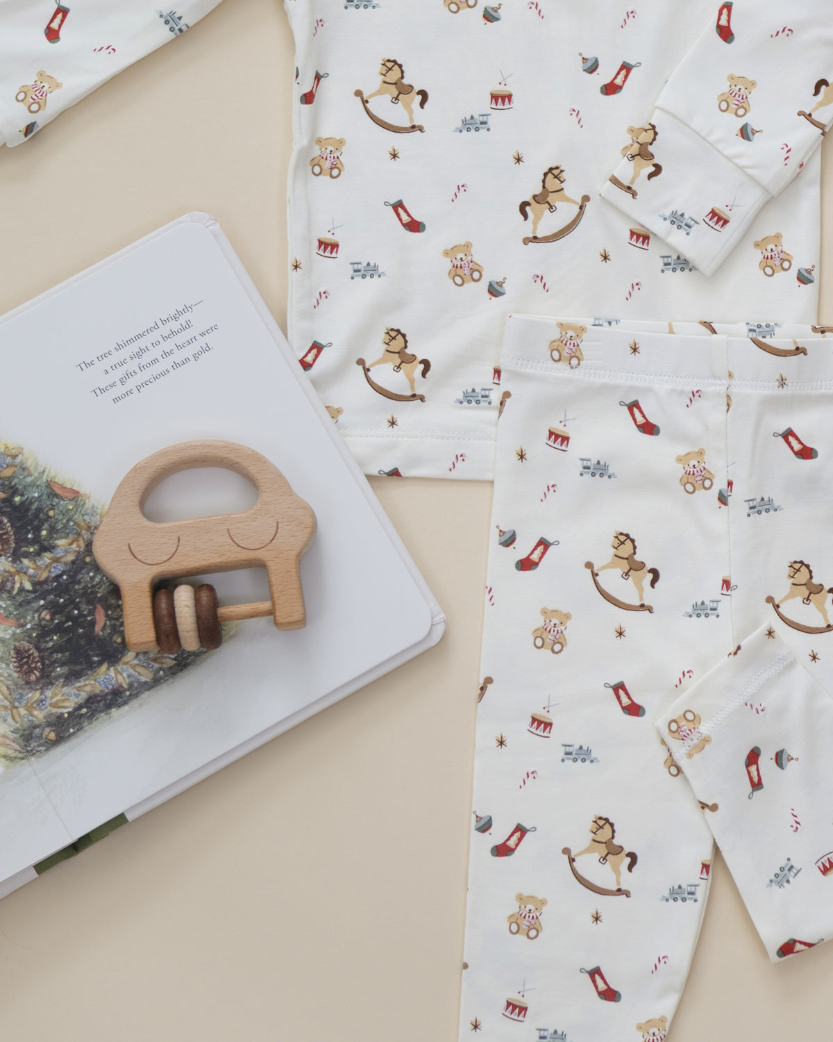 <Quincy mae> BAMBOO PAJAMA SET TOY CHEST　