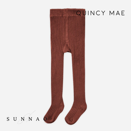 <Quincy mae> TIGHTS REDWOOD　