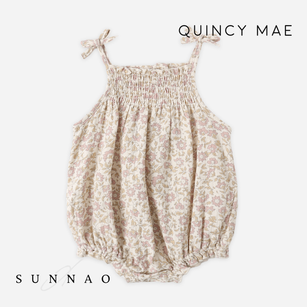 <Quincy mae> BETTY ROMPER - DAHLIA