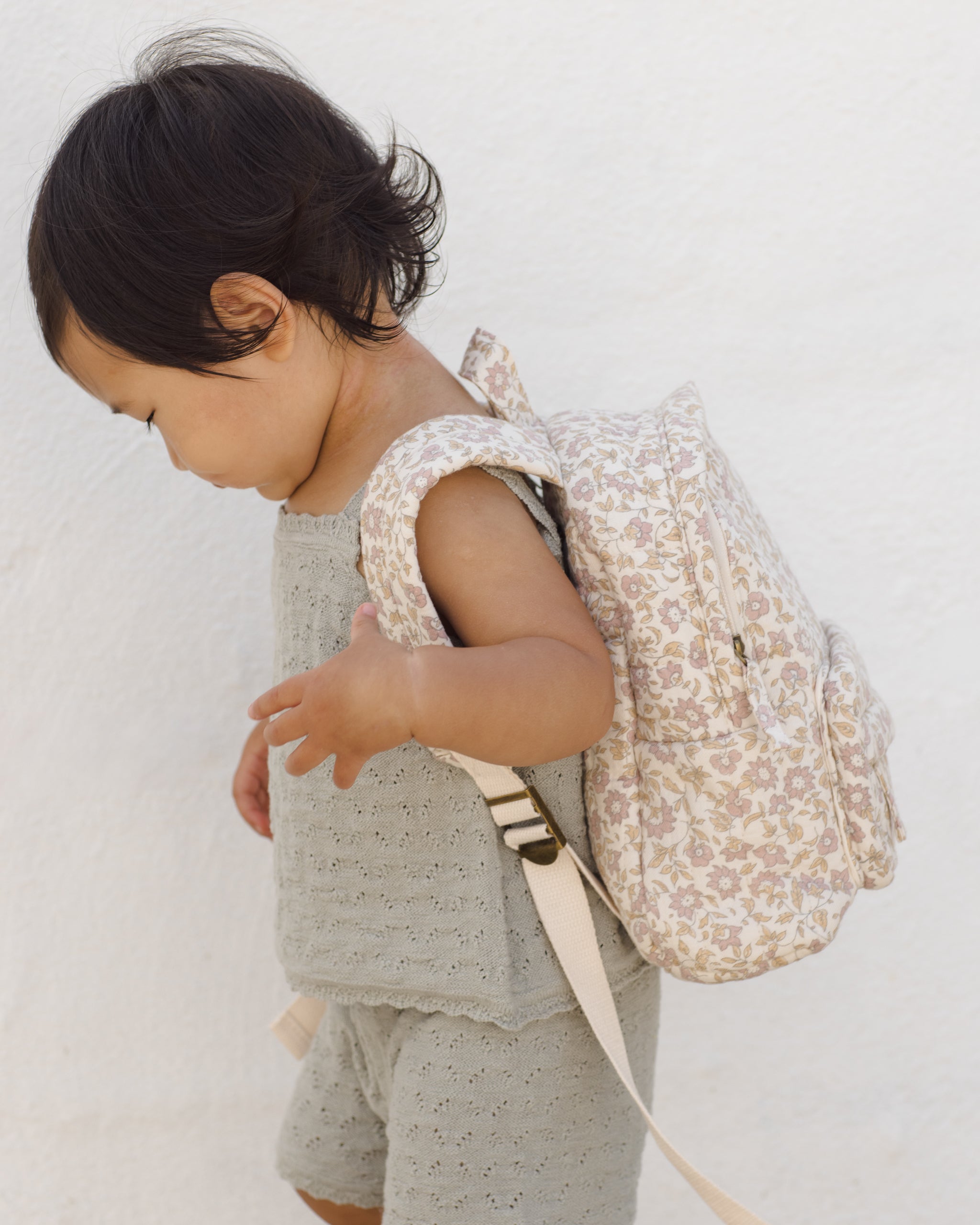 <Quincy mae> MINI BACKPACK - DAHLIA