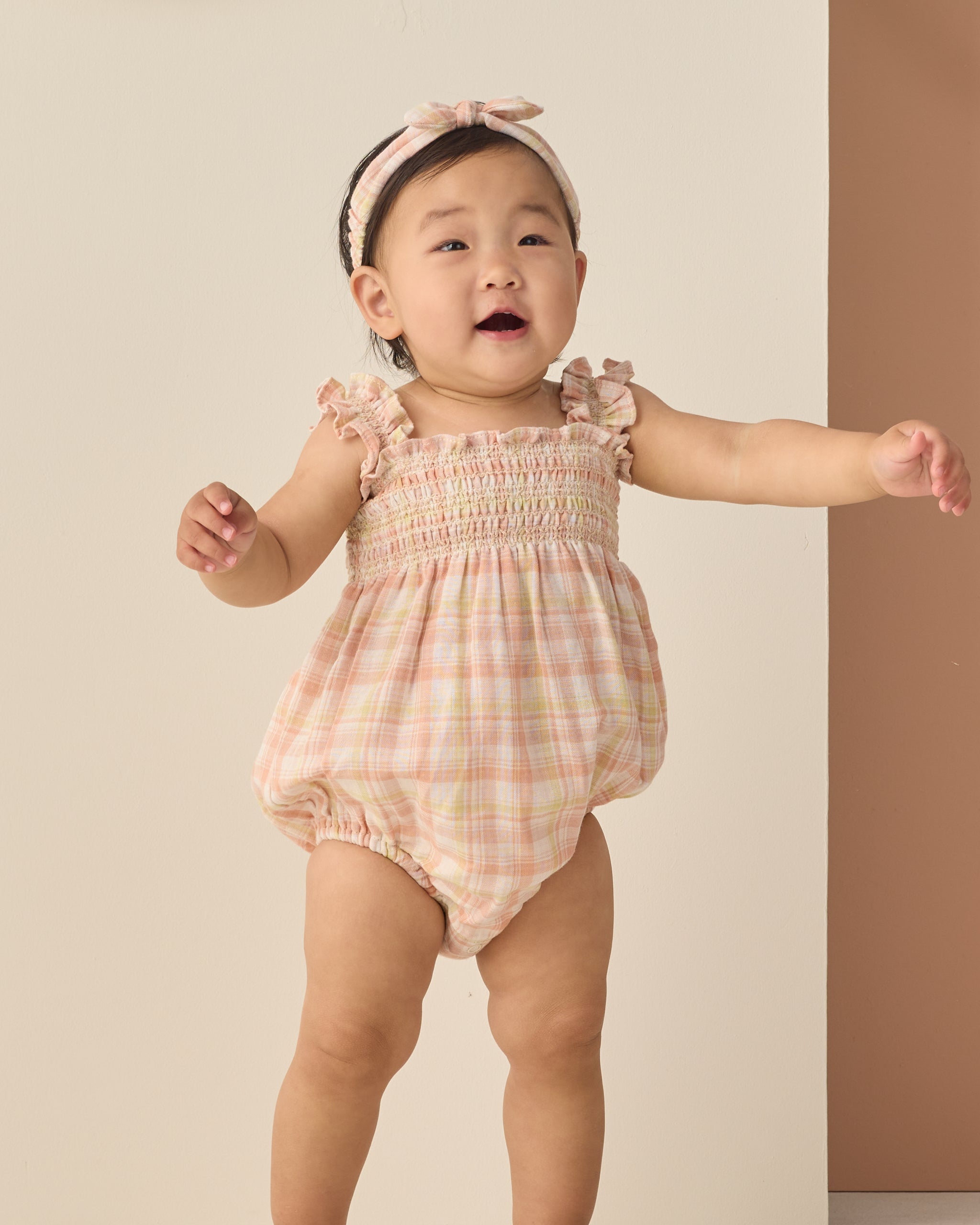 <Rylee + Cru> JULIA ROMPER - SUMMER PLAID