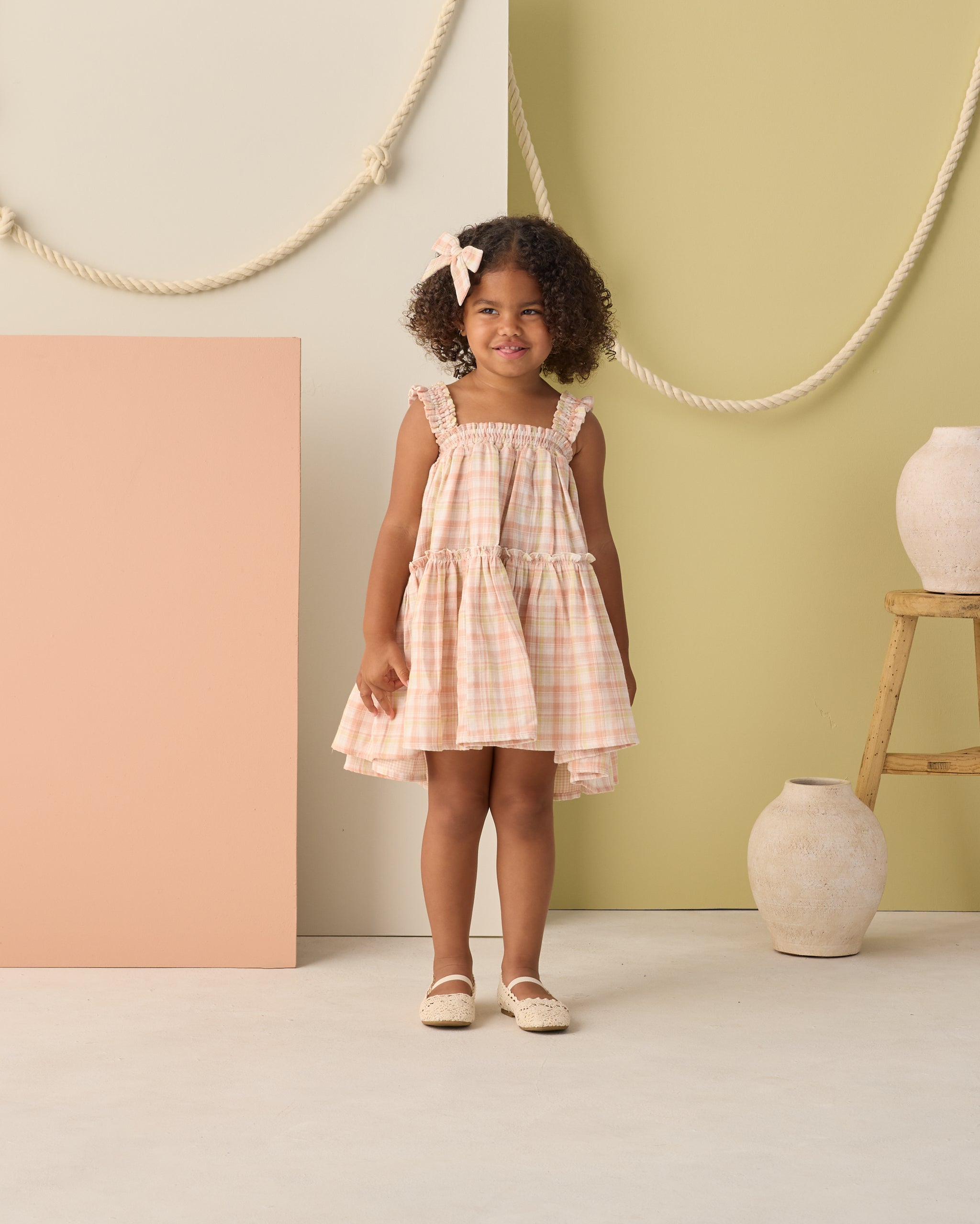 <Rylee + Cru> CICILY DRESS - SUMMER PLAID　