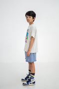 Gallery viewerに画像を読み込む, <REPOSE AMS> 56. BOXY TEE - light mixed cream

