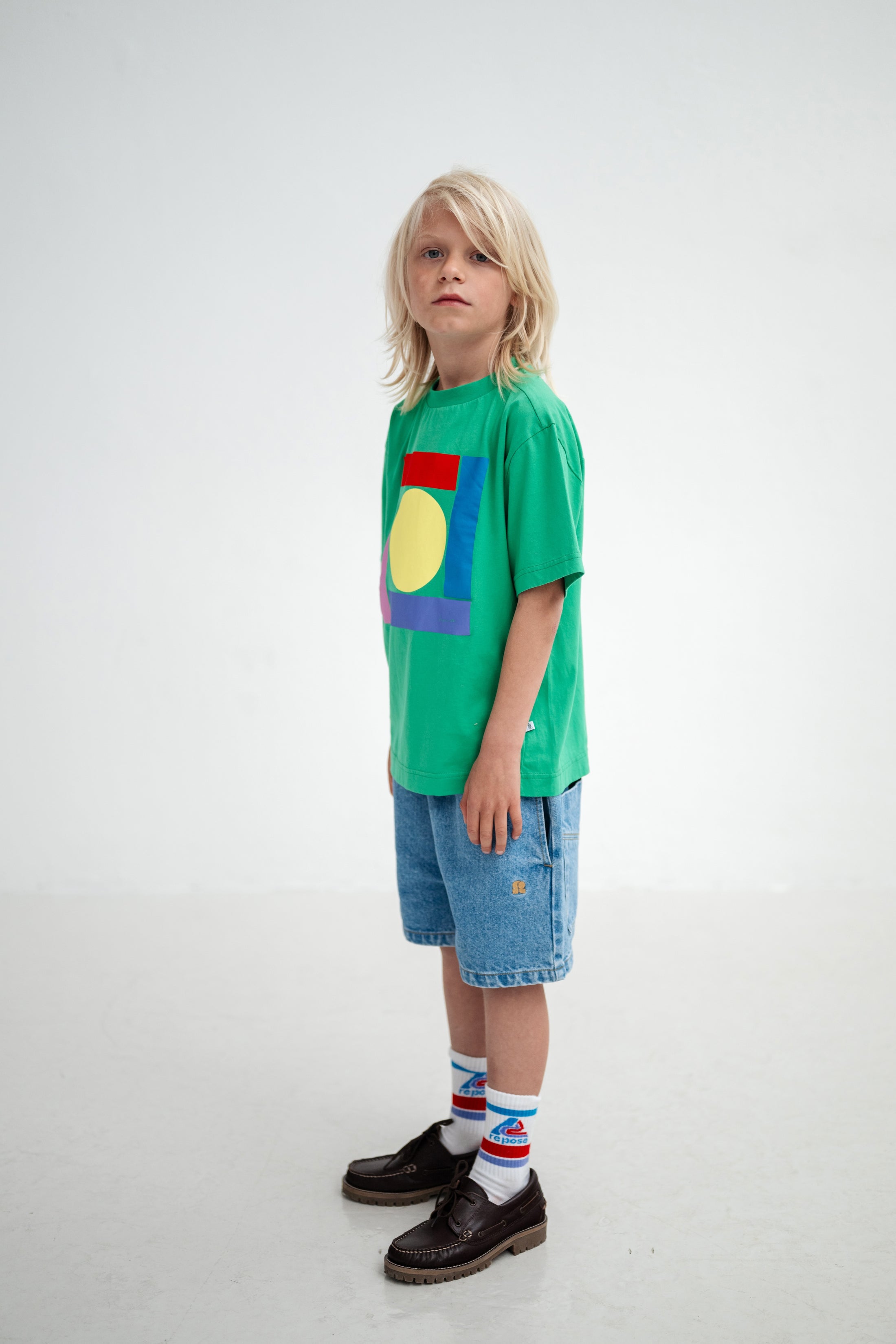 <REPOSE AMS> 81. sporty socks - white logo