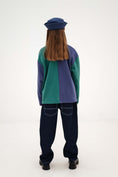 Load image into Gallery viewer, <REPOSE AMS> 47. polo shirt - eclipse scout color block
