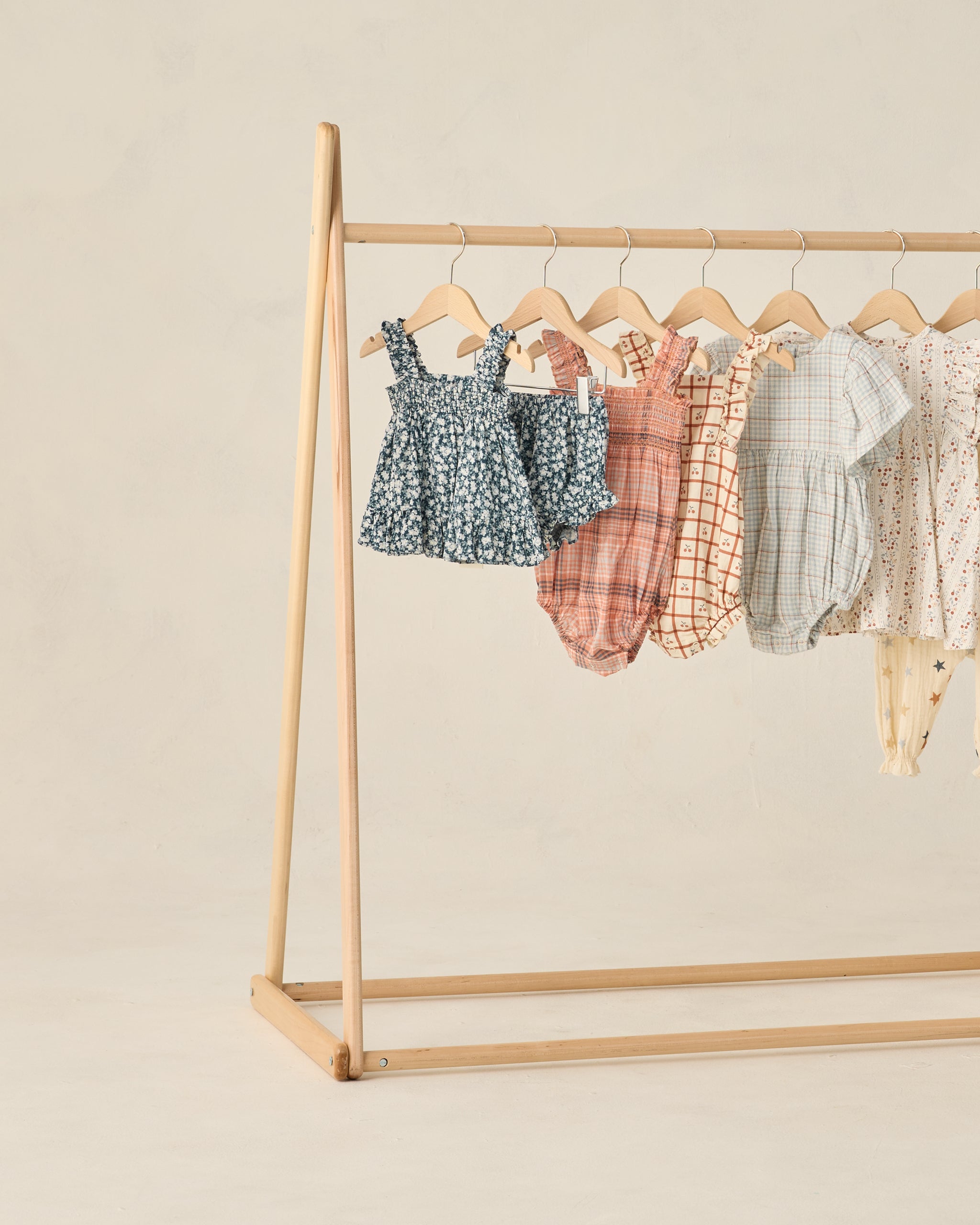 <Rylee + Cru> CHIARA ROMPER - CHERRY CHECK