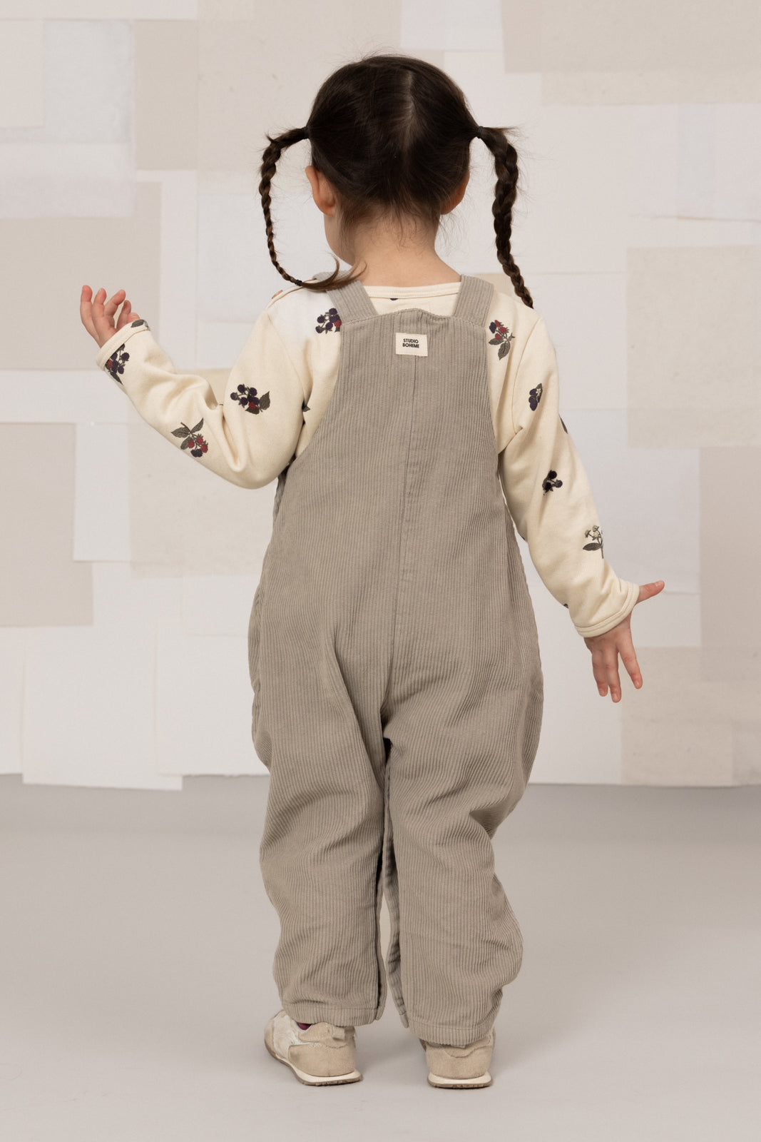 <STUDIO BOHEME PARIS> HOMER OVERALLS  - GREY