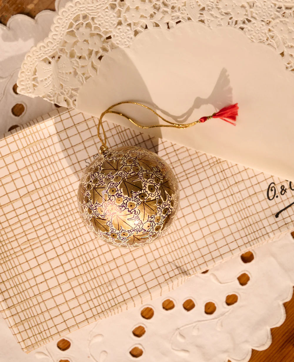 【Xmas collection】<SISSEL EDELBO>Hand Painted Ornament