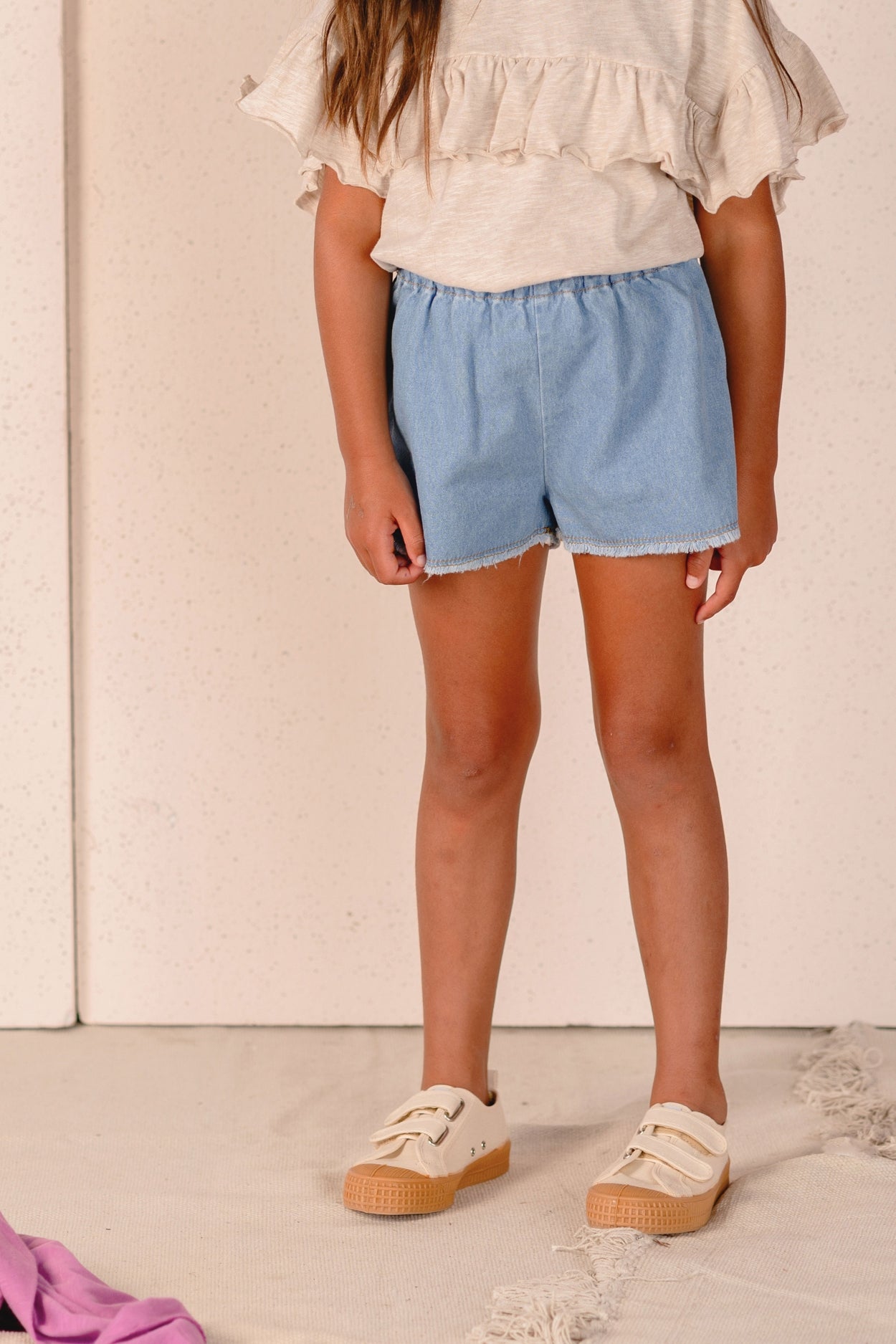 <Nixnut>Denim Short （86-116サイズ）