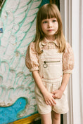 将图像加载到画廊查看器中, <Misha&Puff> ZIP OVERALL SHORTS - GESSO DENIM
