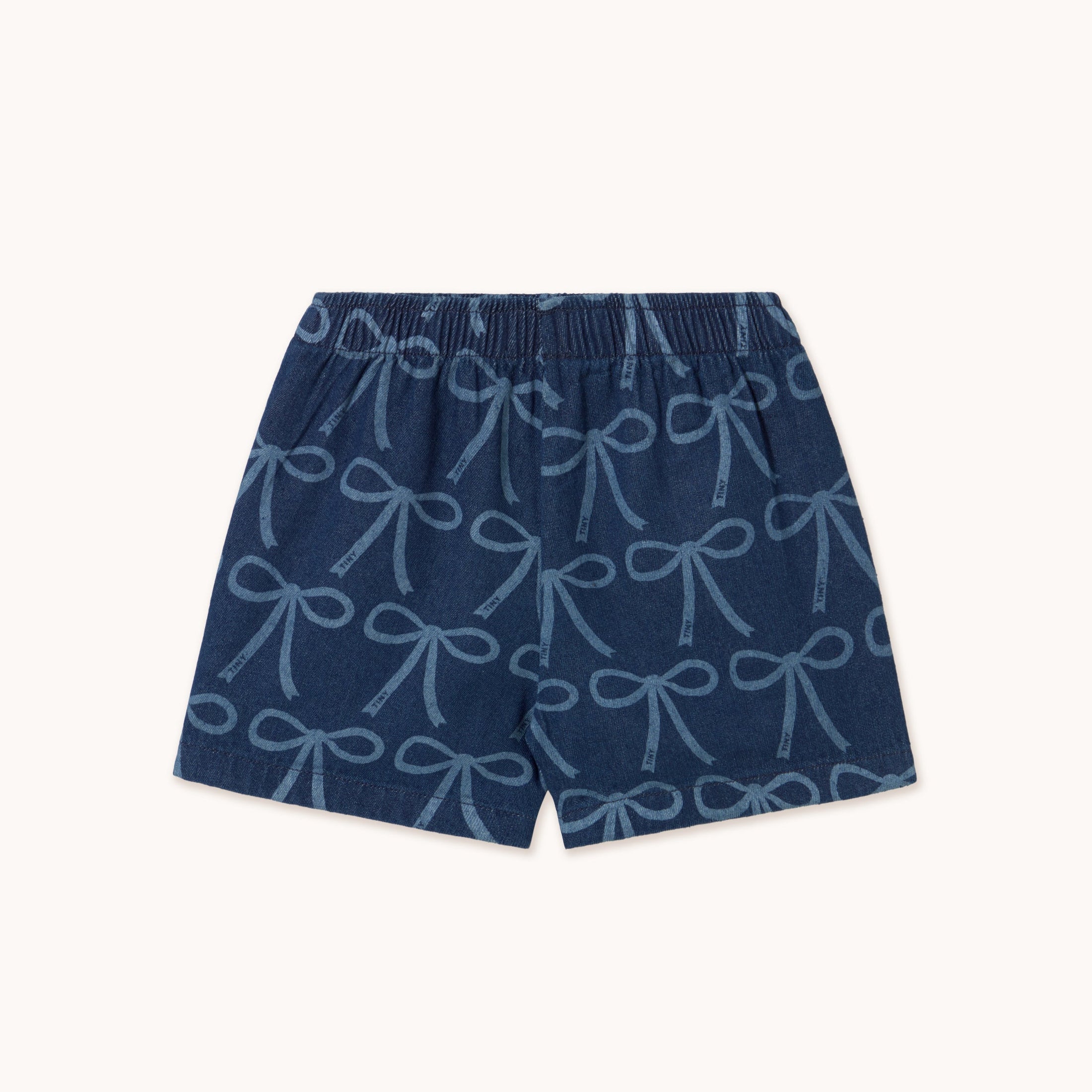 <TINYCOTTONS> BOWS WOVEN SHORT（2-6Y）