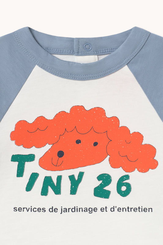 <TINYCOTTONS> Red Dog Graphic Baby Tee