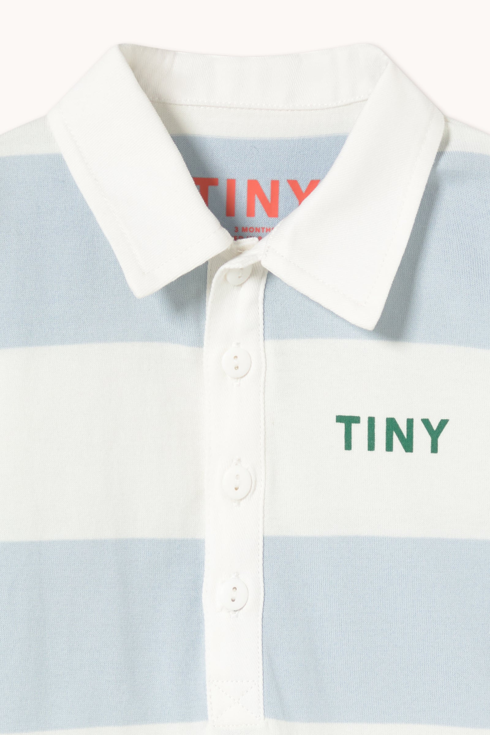 <TINYCOTTONS> Stripes Knit Polo One-Piece