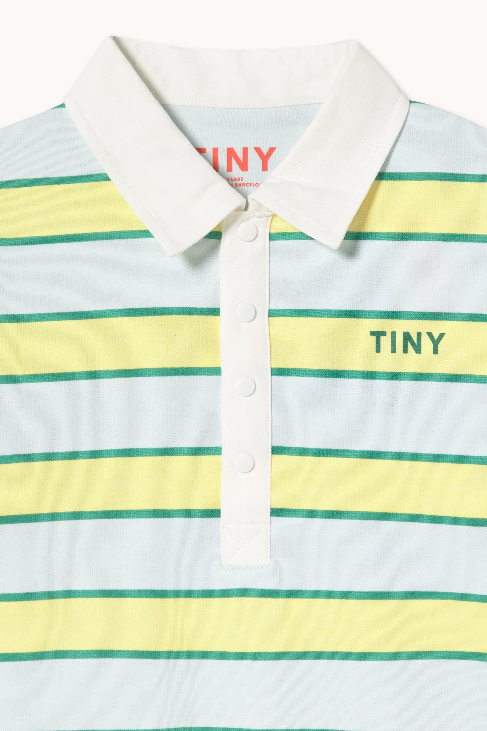 <TINYCOTTONS> Retro Stripes Polo Sweatshirt