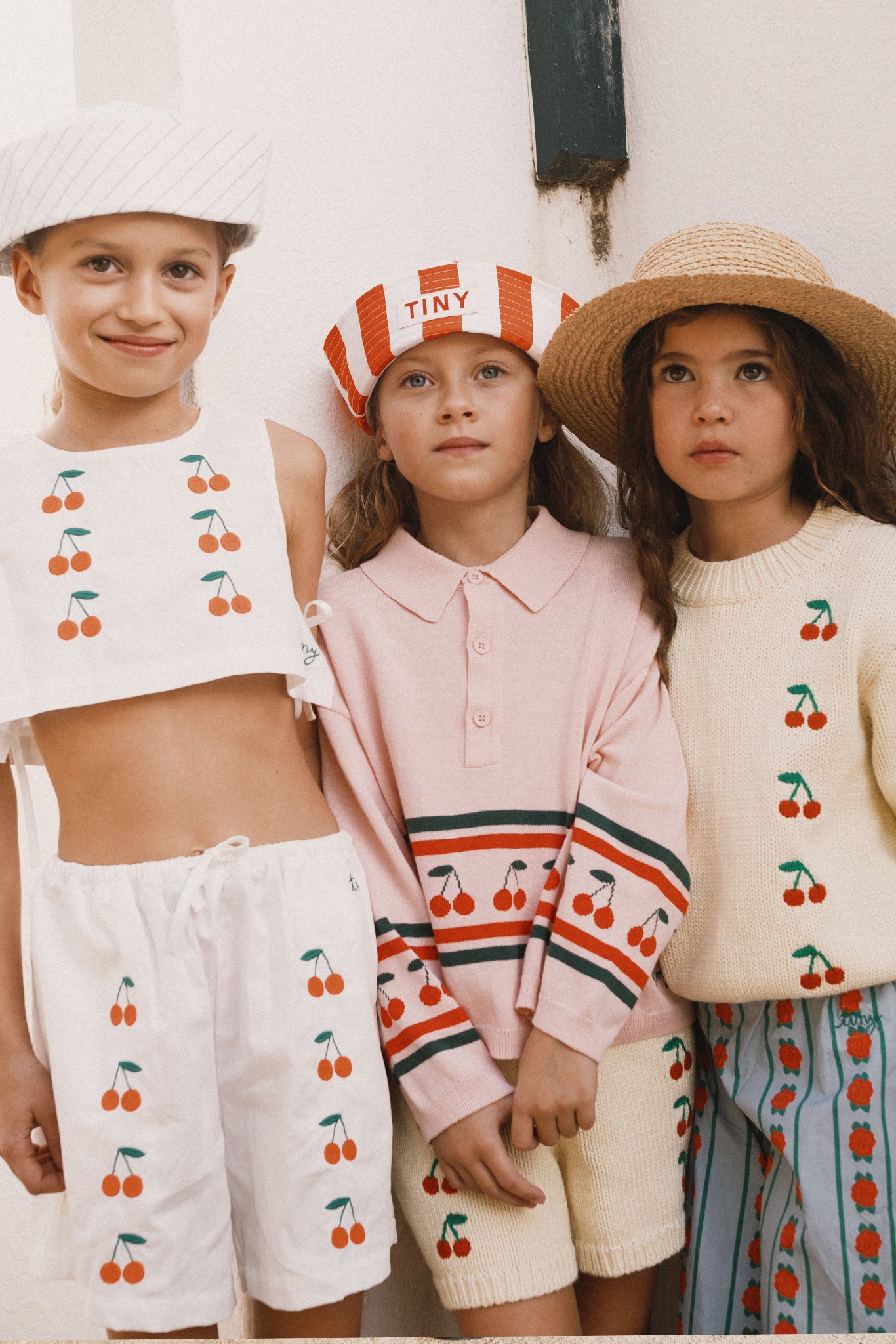 <TINYCOTTONS> Stripes Twill Sailor Hat