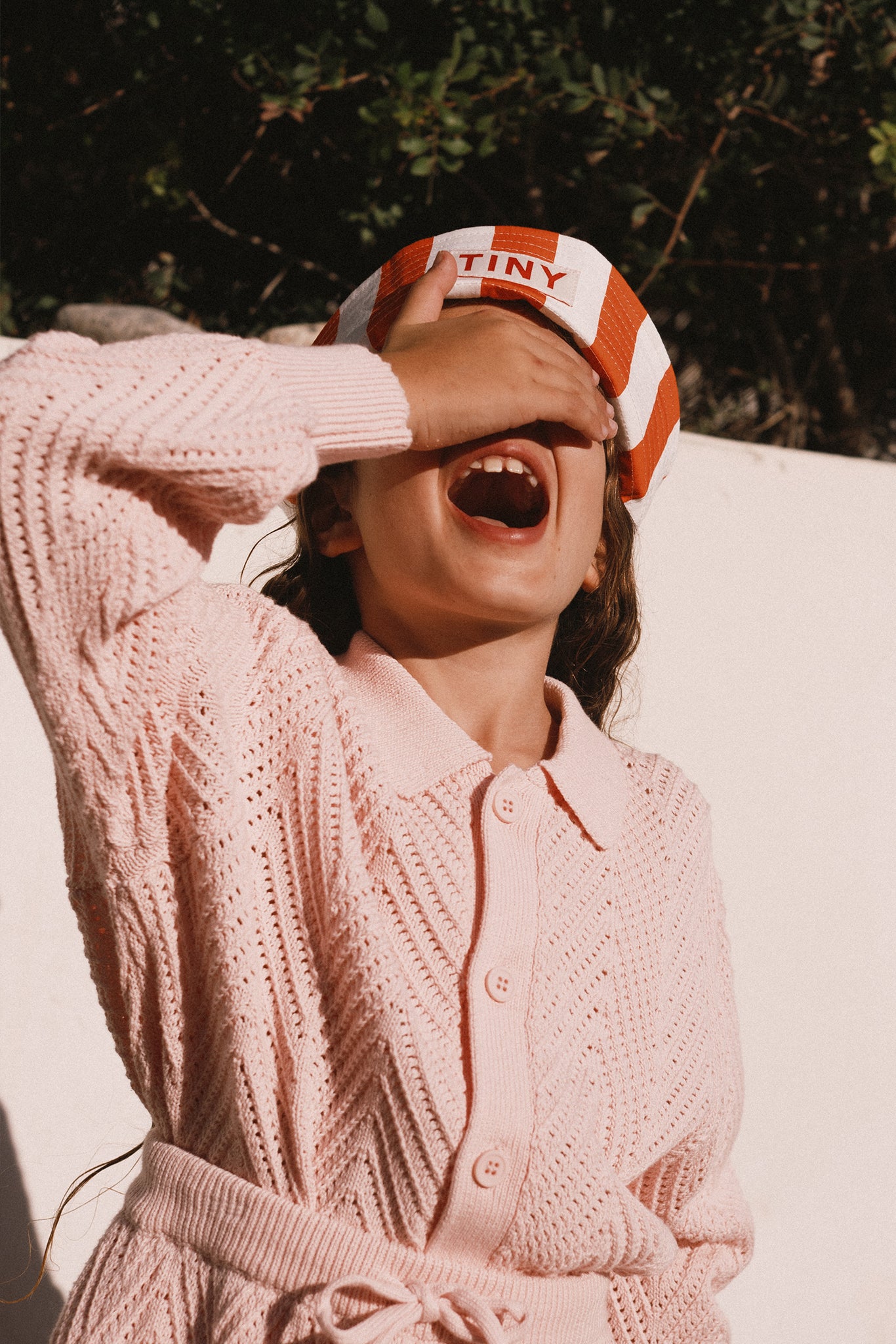 <TINYCOTTONS> Stripes Twill Sailor Hat