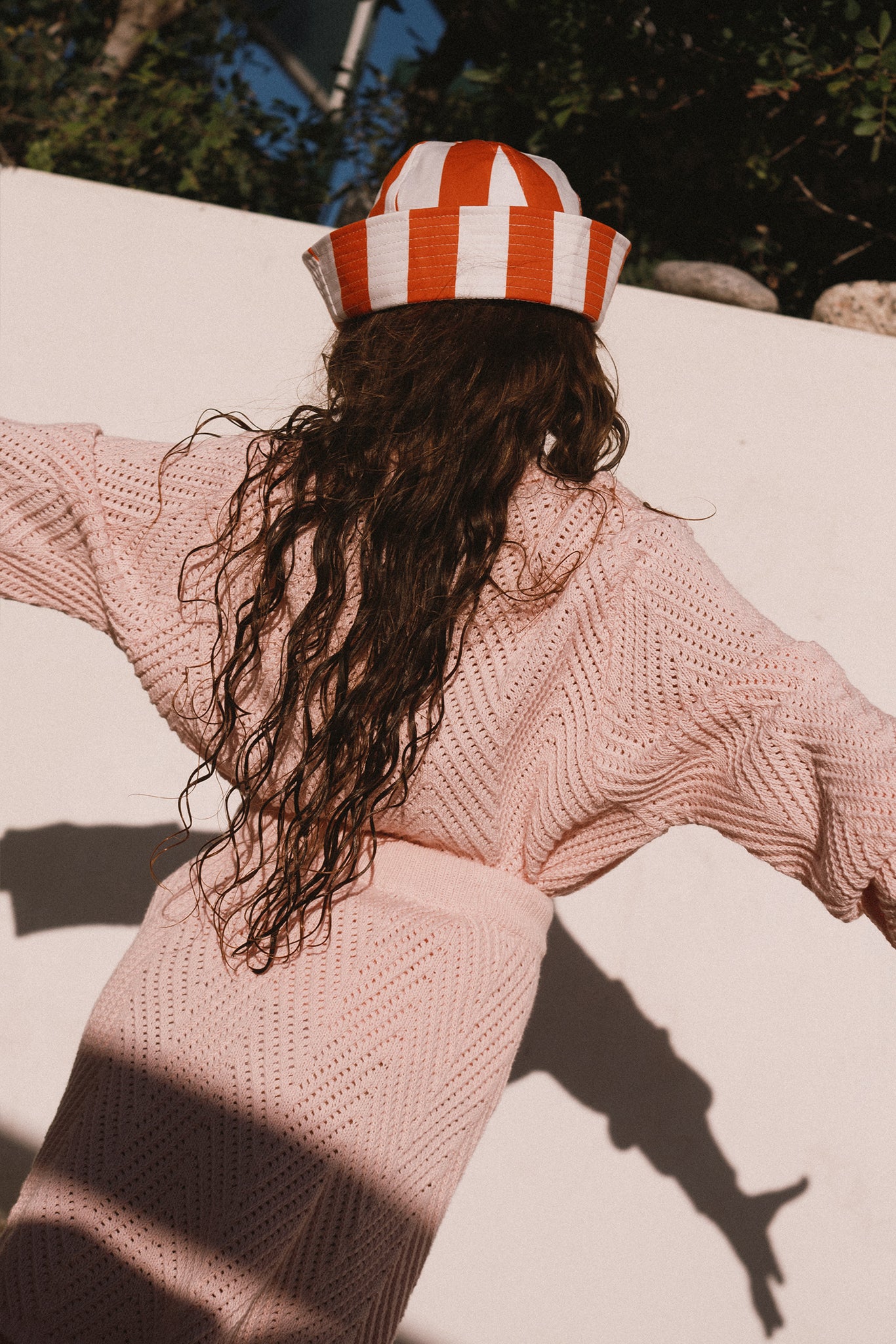 <TINYCOTTONS> Stripes Twill Sailor Hat