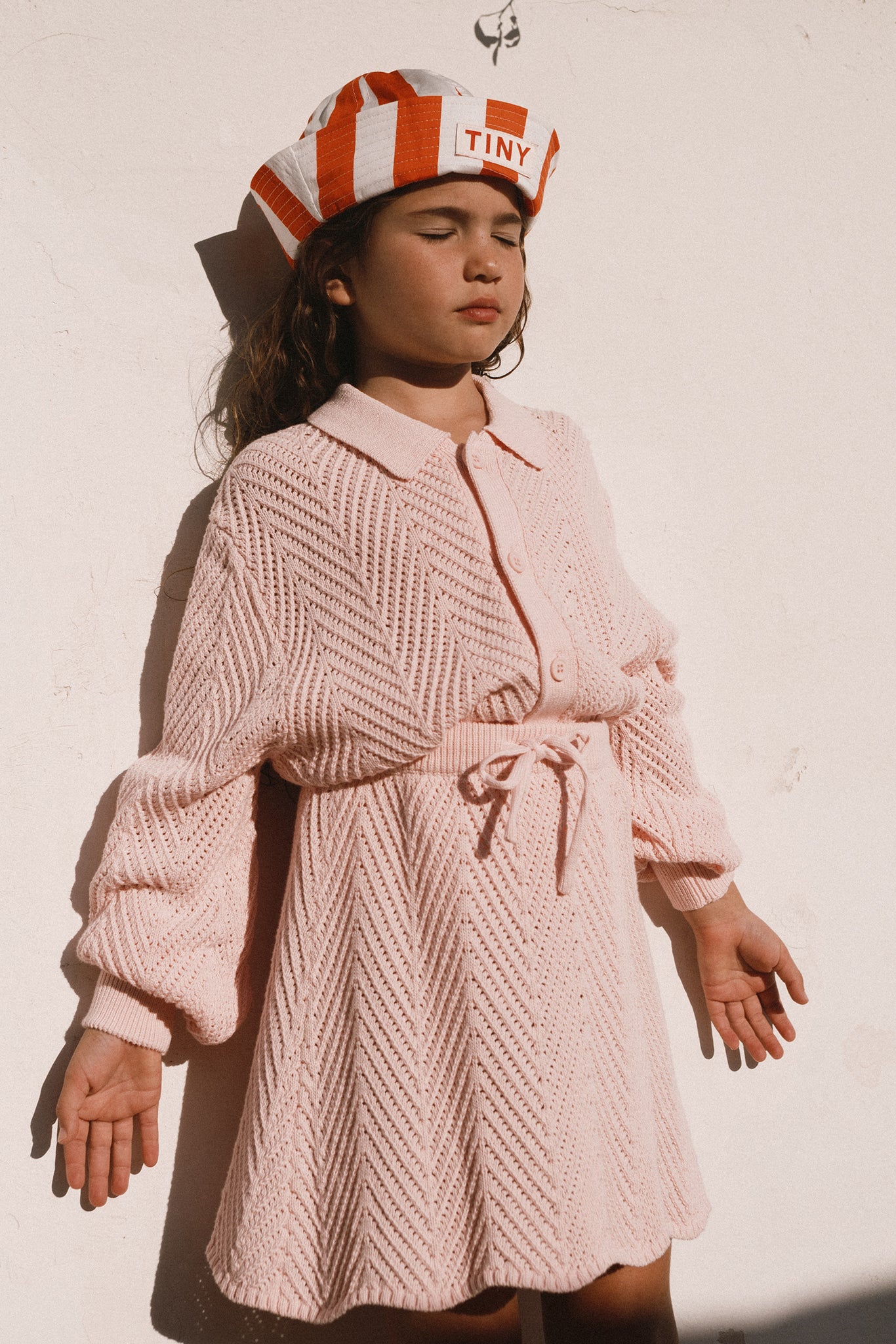 <TINYCOTTONS> Stripes Twill Sailor Hat