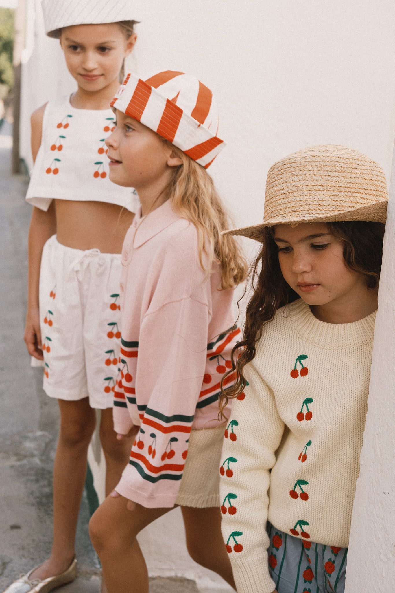 <TINYCOTTONS> Stripes Twill Sailor Hat