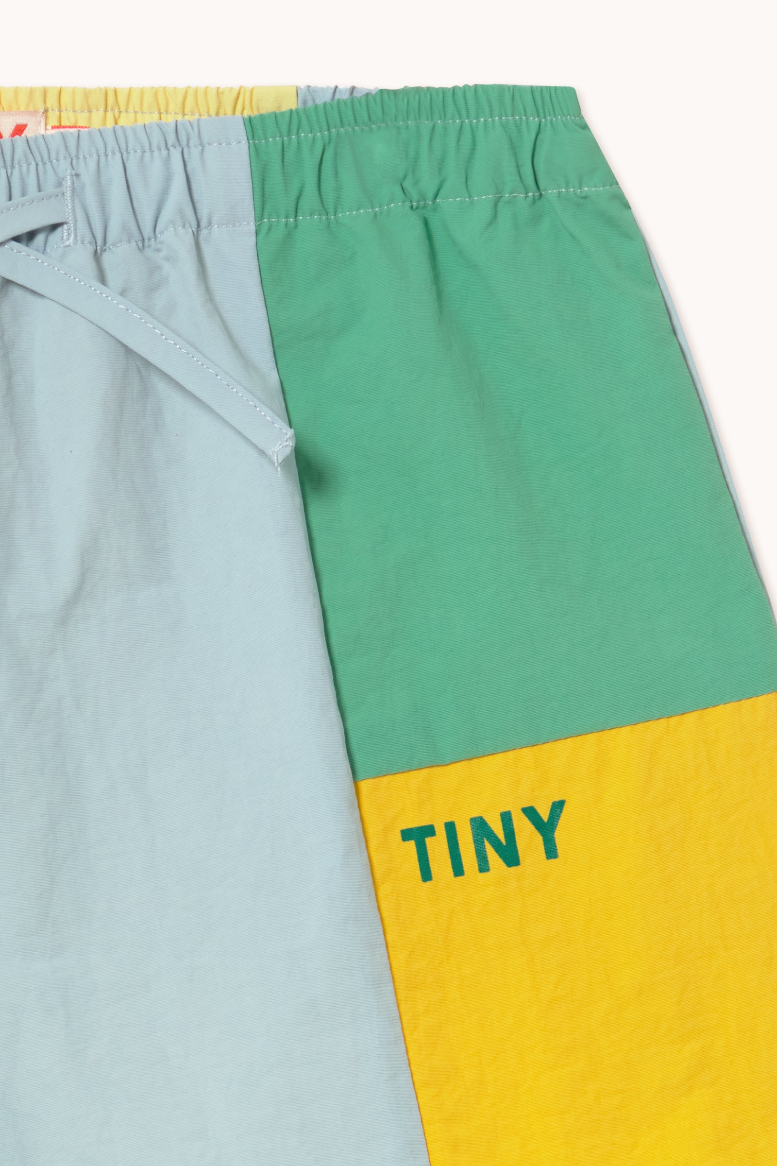<TINYCOTTONS> Color Block Woven Shorts