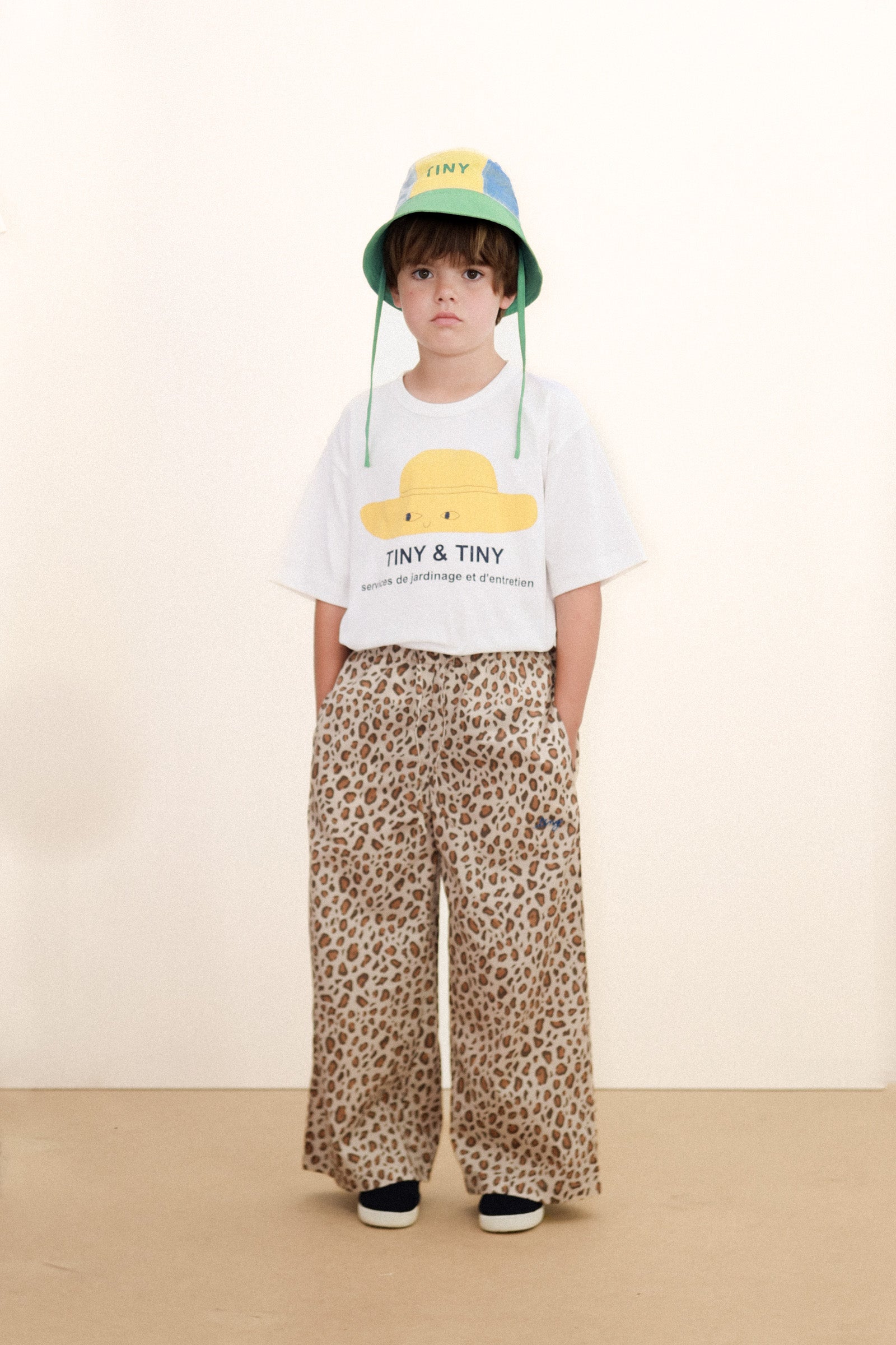 <TINYCOTTONS> Color Block Bucket Hat