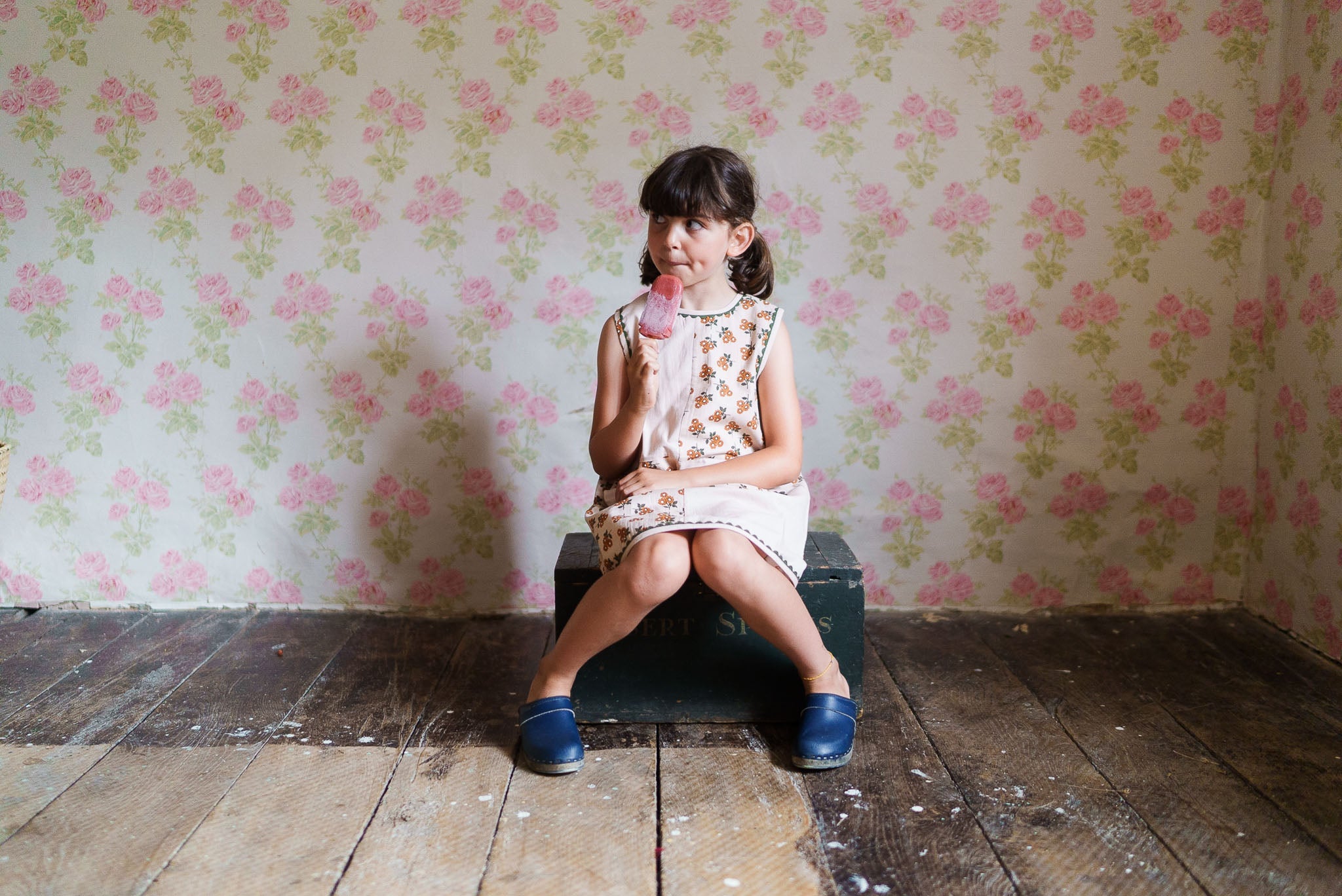 <Little Cotton Clothes> Hannah Dress Marigold Floral