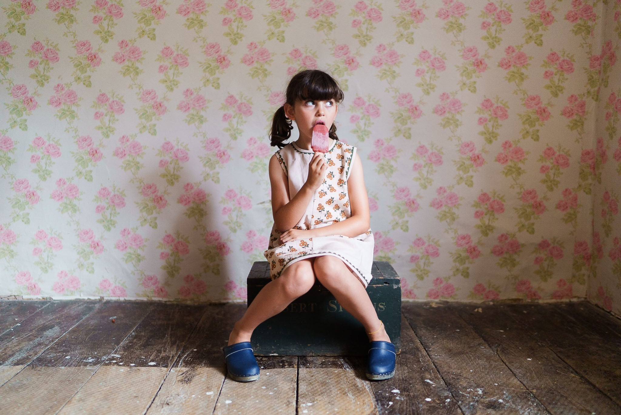 <Little Cotton Clothes> Hannah Dress Marigold Floral